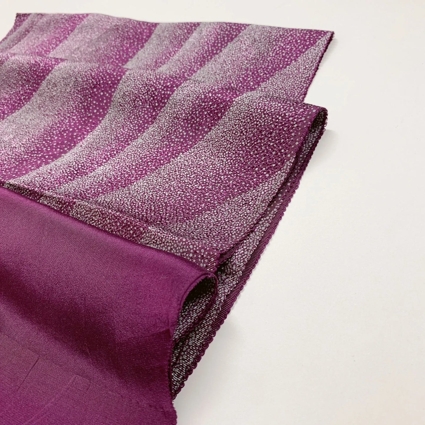 8010# Japanese Kimono Accessory Vintage Obiage and Obijime 2-piece Set Silk