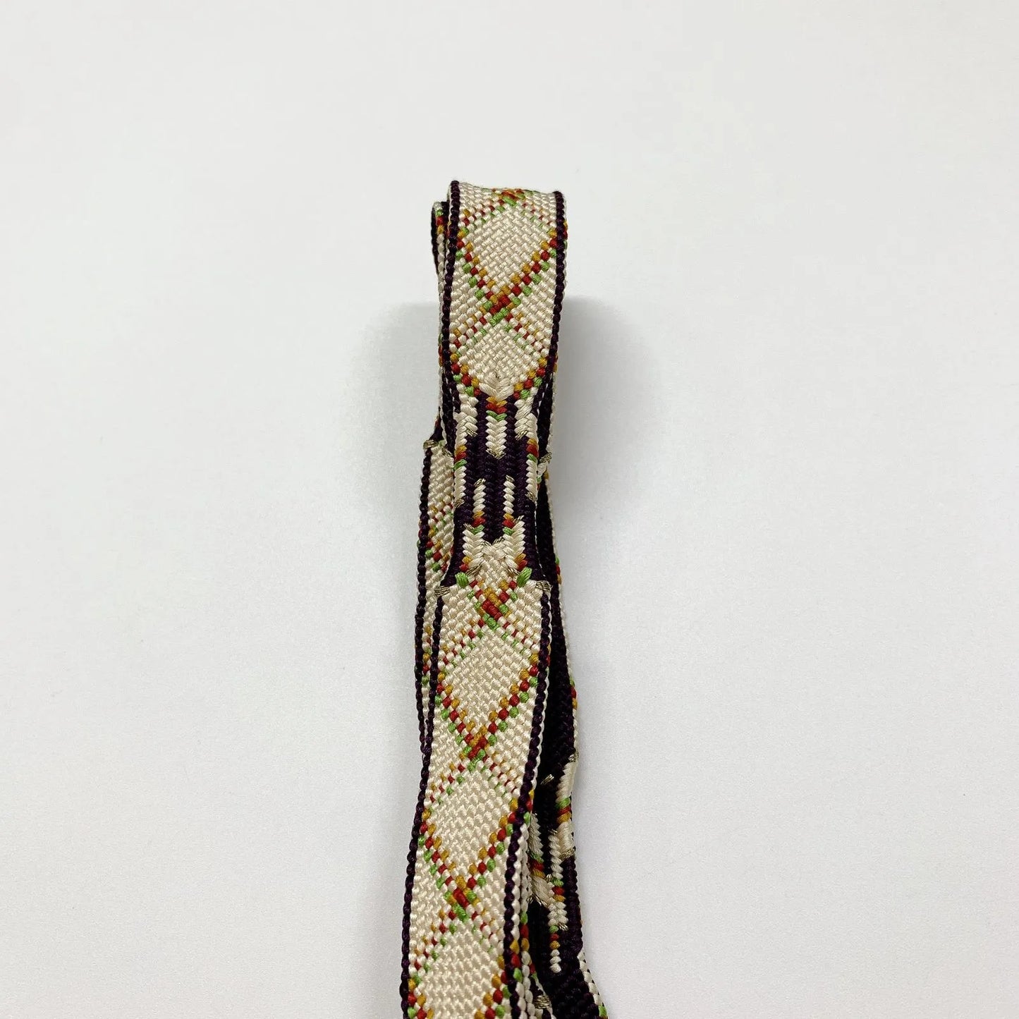 8013# Japanese Kimono Accessory Vintage Obiage and Obijime 2-piece Set Silk