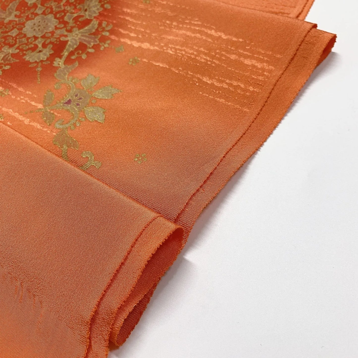 8018# Japanese Kimono Accessory Vintage Obiage and Obijime 2-piece Set Silk
