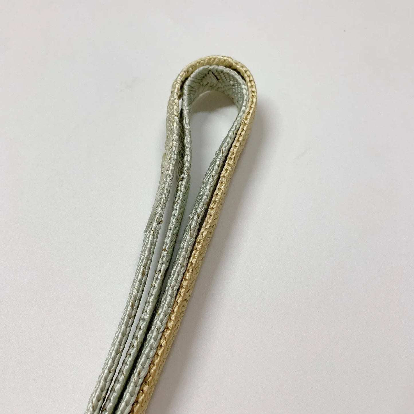 8023# Japanese Kimono Accessory Vintage Obiage and Obijime 2-piece Set Silk