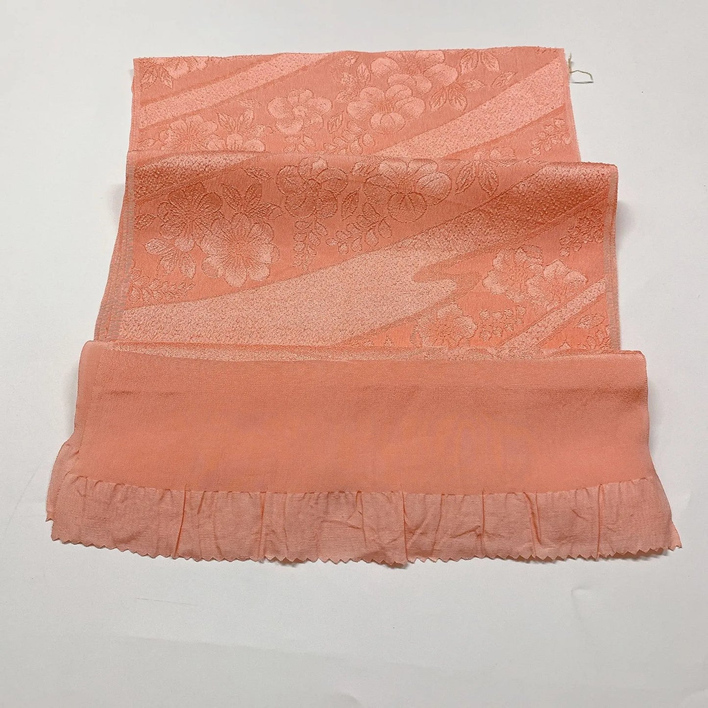 8029# Japanese Kimono Accessory Vintage Obiage and Obijime 2-piece Set Silk