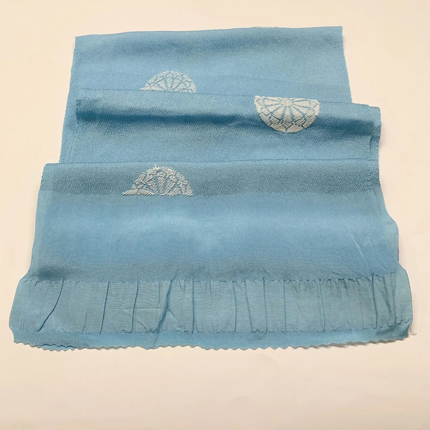 8030# Japanese Kimono Accessory Vintage Obiage and Obijime 2-piece Set Silk