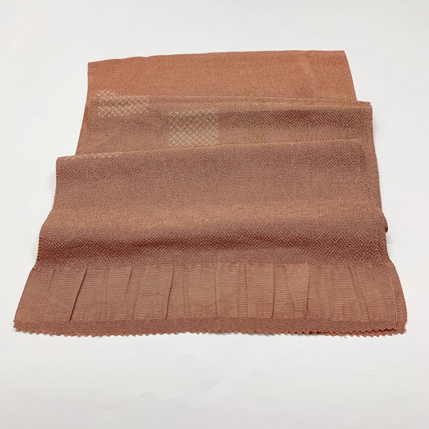 8031# Japanese Kimono Accessory Vintage Obiage and Obijime 2-piece Set Silk
