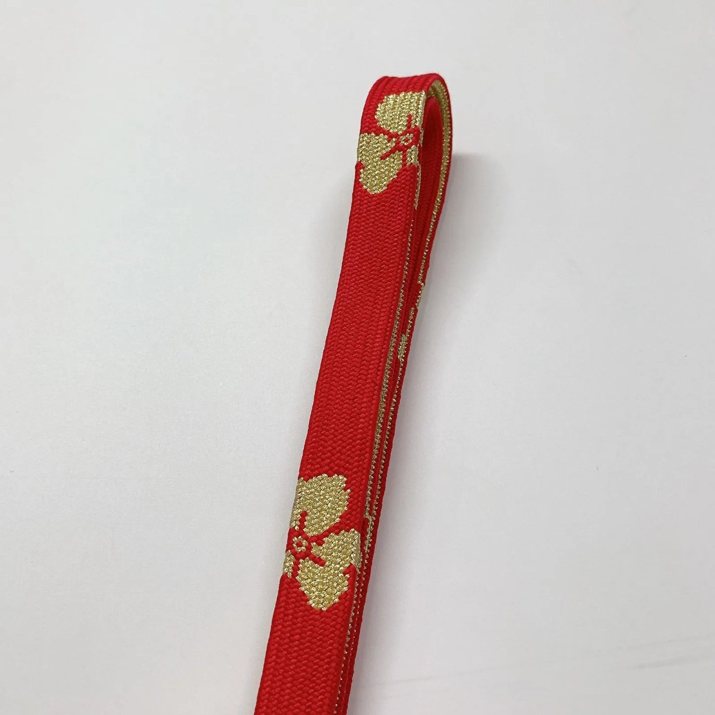 8032# Japanese Kimono Accessory Vintage Obiage and Obijime 2-piece Set Silk