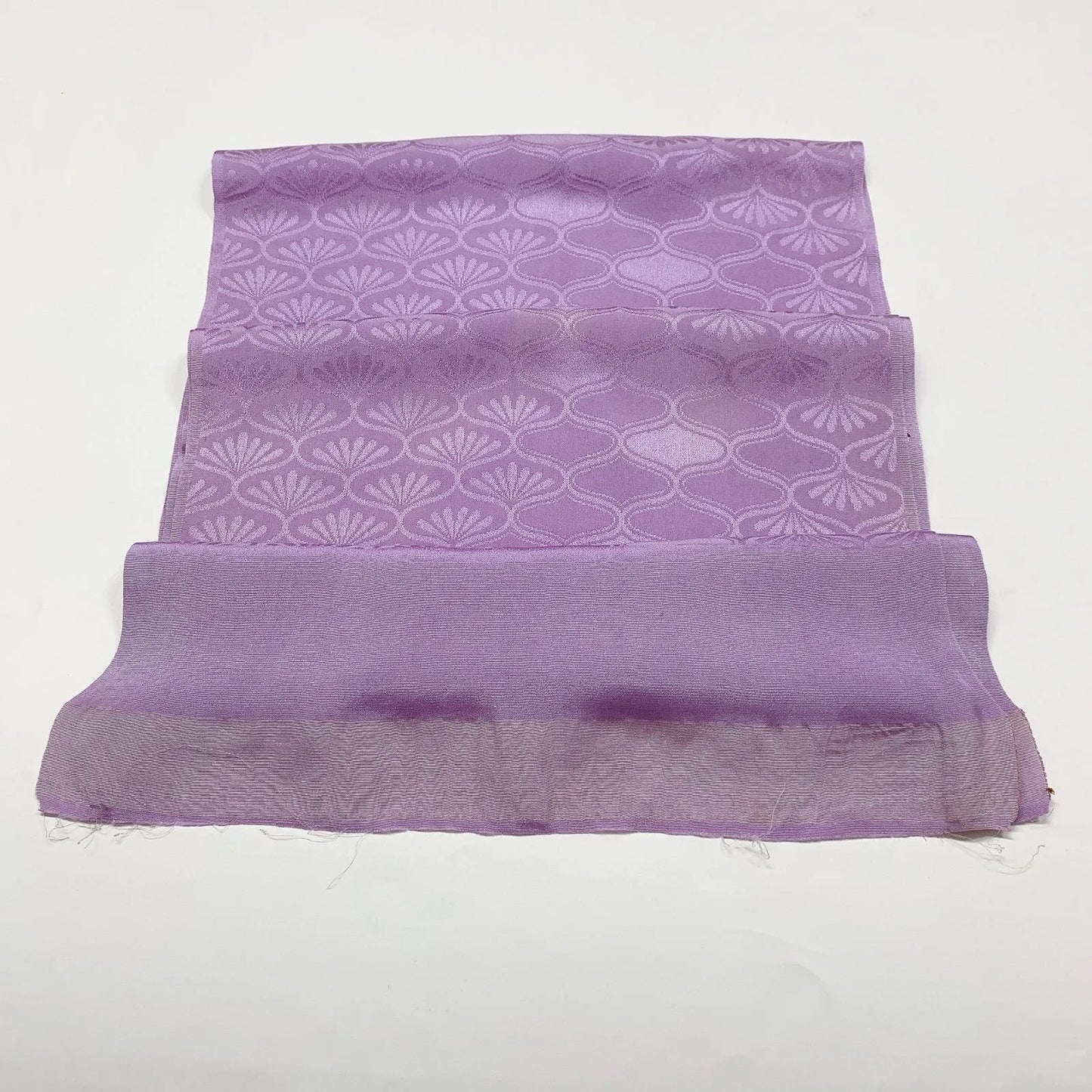 8034# Japanese Kimono Accessory Vintage Obiage and Obijime 2-piece Set Silk