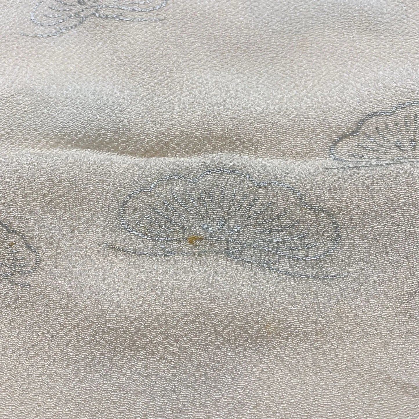 8047# Japanese Kimono Accessory Vintage Obiage and Obijime 2-piece Set Silk