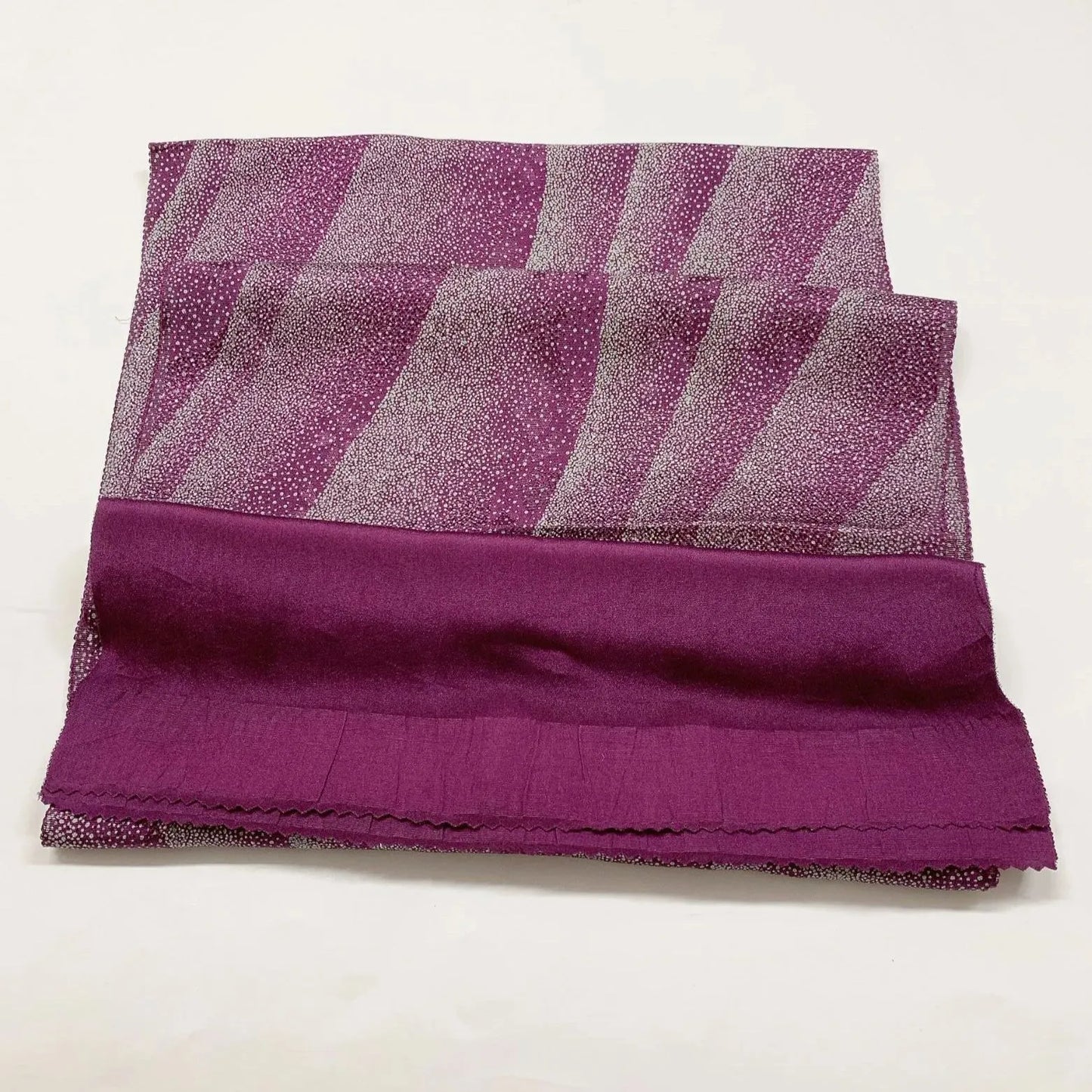 8010# Japanese Kimono Accessory Vintage Obiage and Obijime 2-piece Set Silk
