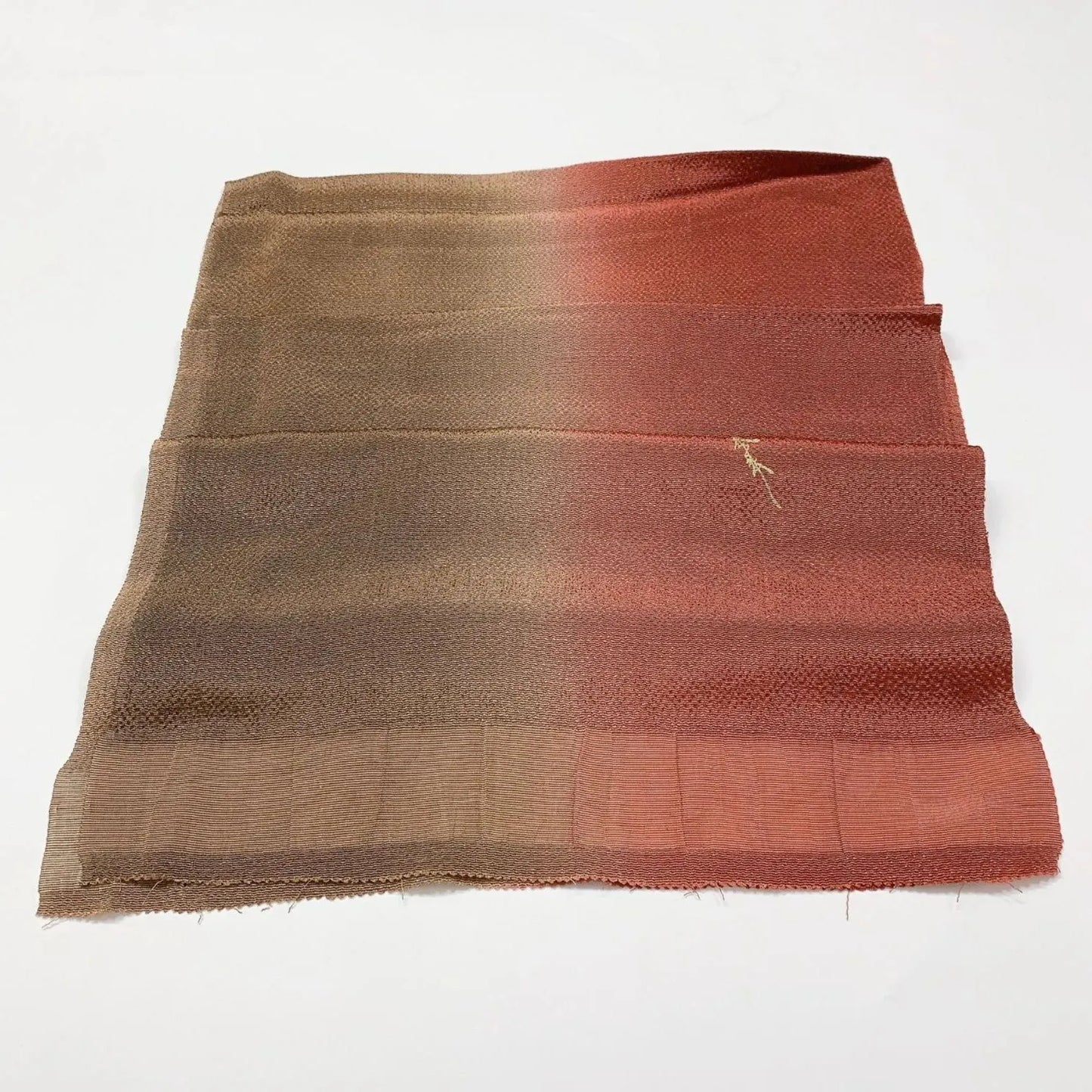 8024# Japanese Kimono Accessory Vintage Obiage and Obijime 2-piece Set Silk