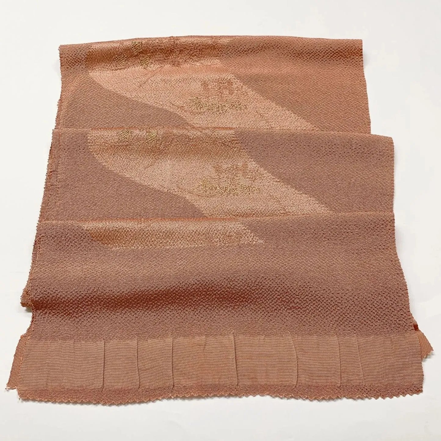 8039# Japanese Kimono Accessory Vintage Obiage and Obijime 2-piece Set Silk