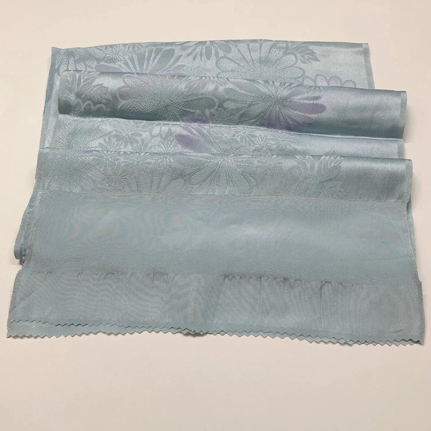 8043# Japanese Kimono Accessory Vintage Obiage and Obijime 2-piece Set Silk