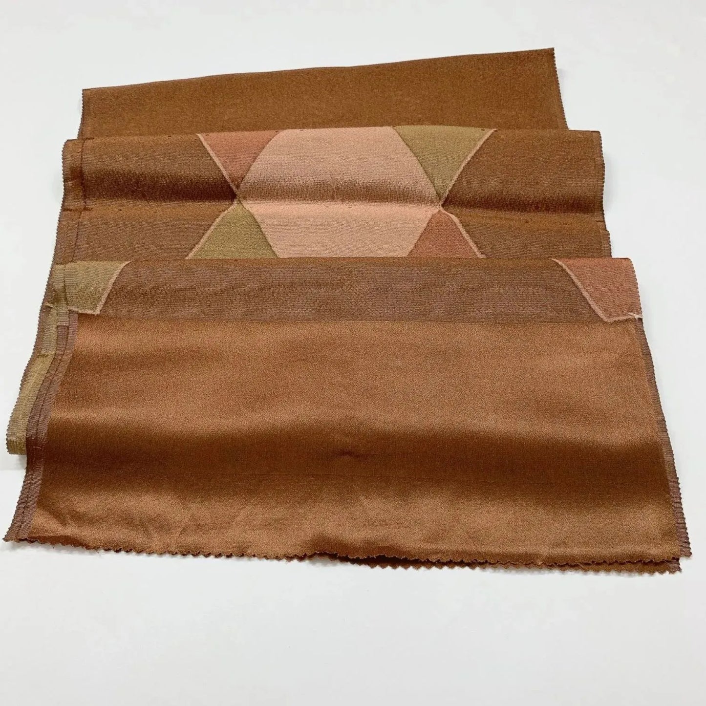 8045# Japanese Kimono Accessory Vintage Obiage and Obijime 2-piece Set Silk