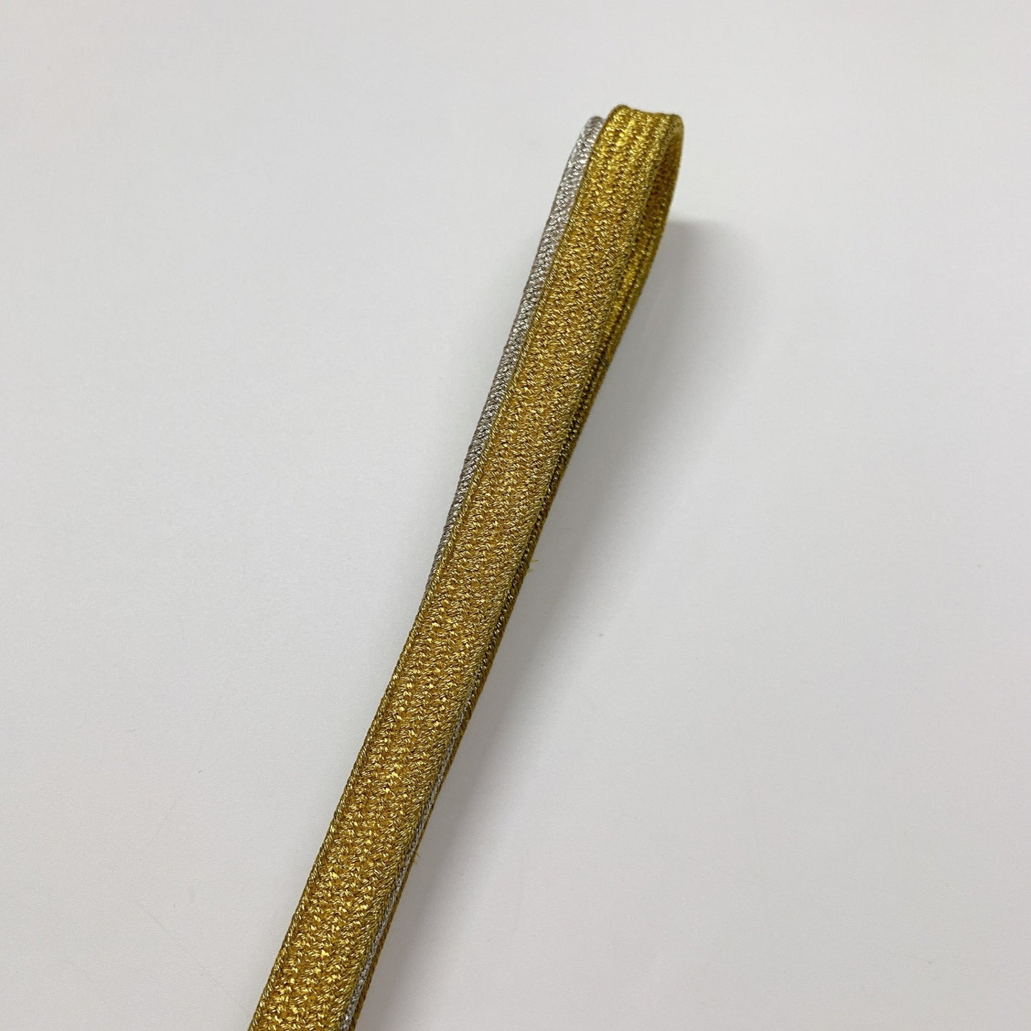 ［8372］帯締め 帯揚げ セット 舞鶴雲取文様 金銀糸 正絹 着物 帯絞め
