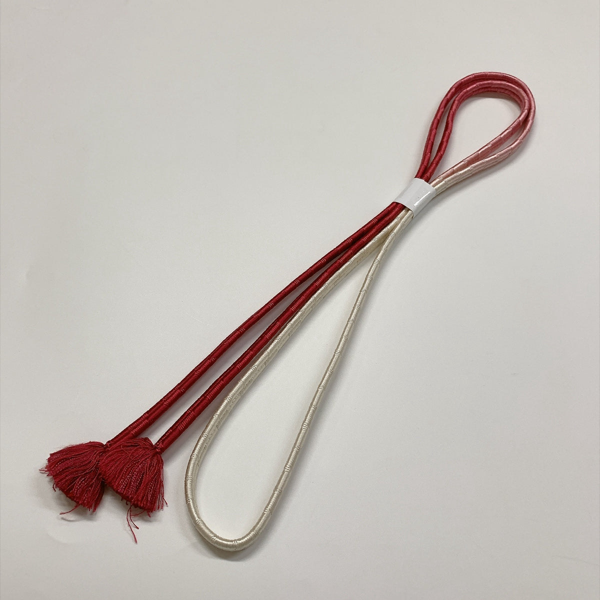 ［9797］帯締め 帯揚げ セット 草花文様 ぼかし 正絹 着物 帯絞め