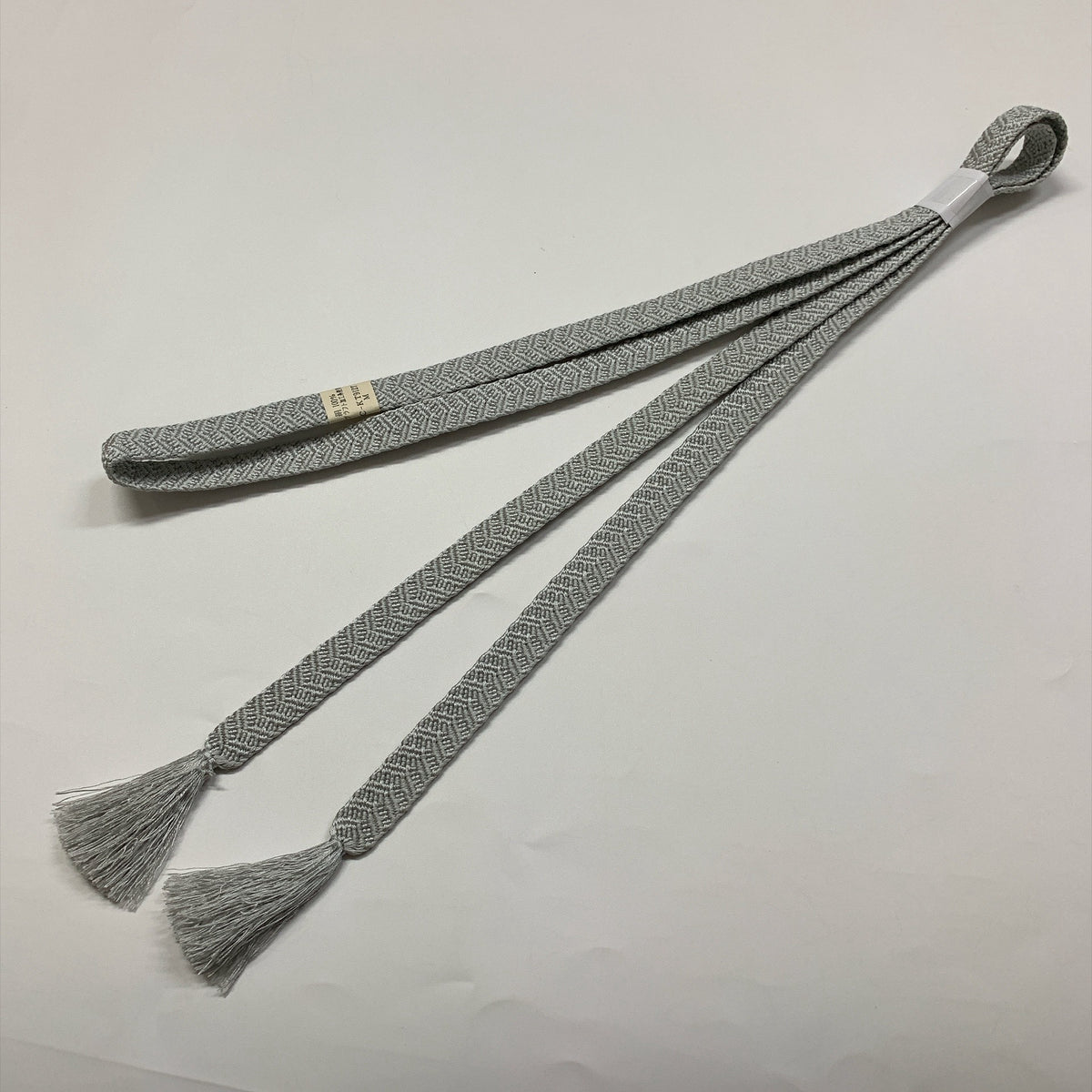 ［9843］帯締め 帯揚げ セット 雲取草花文様 逸品 丹後ちりめん 本うるし 正絹 着物 帯絞め