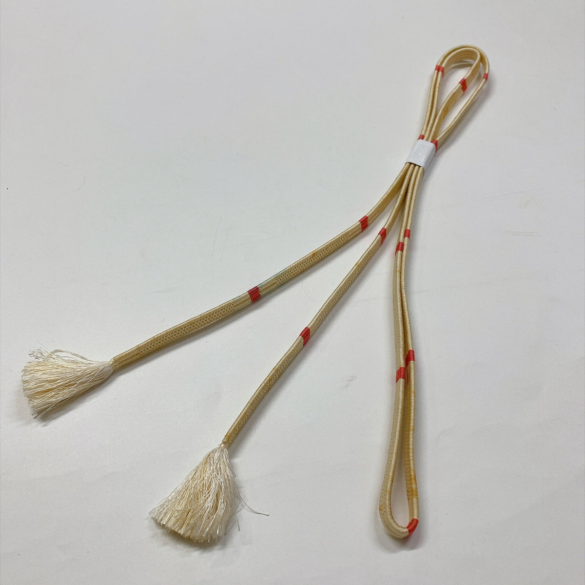 ［9780］帯締め 帯揚げ セット 花丸文様 正絹 着物 帯絞め