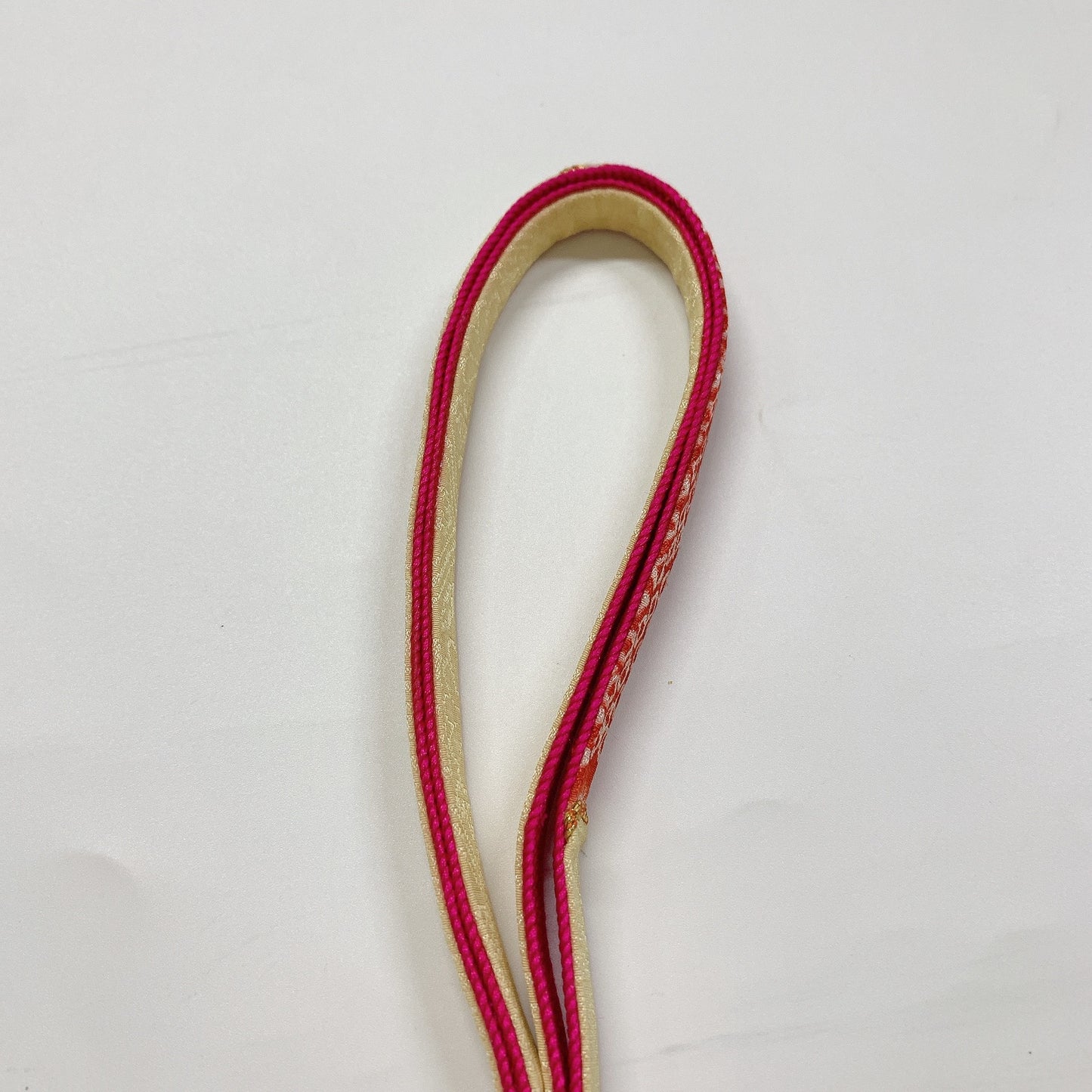 ［8680］帯締め 帯揚げ セット 楓露芝文様 ぼかし 正絹 着物 帯絞め