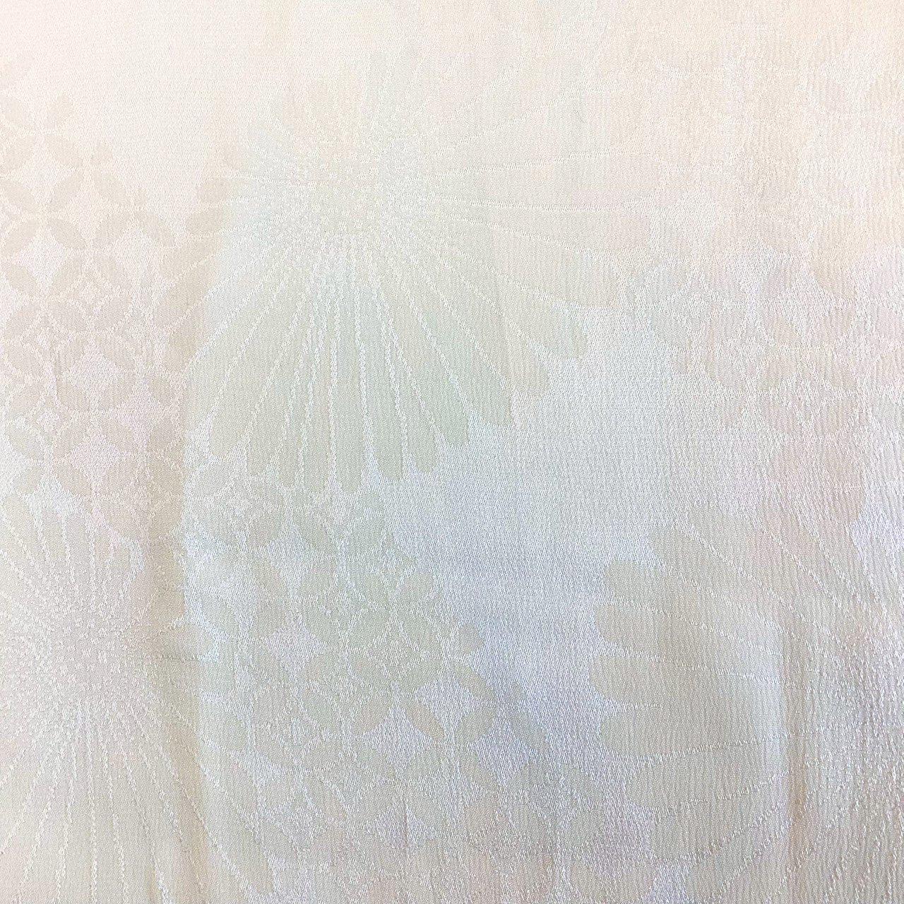 ［8539］帯締め 帯揚げ セット 草花吉祥文様 刺繍 正絹 着物 帯絞め