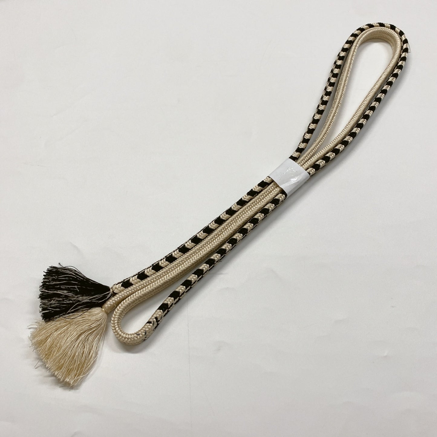 ［8612］帯締め 帯揚げ セット 麻の葉 逸品 縮緬 正絹 着物 帯絞め