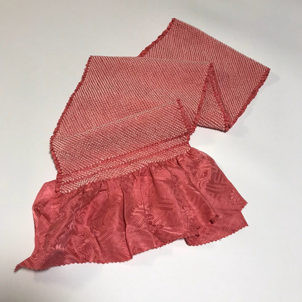 ［9980］帯締め 帯揚げ セット 美品 総絞り 金糸 正絹 着物 帯絞め 振袖 成人式