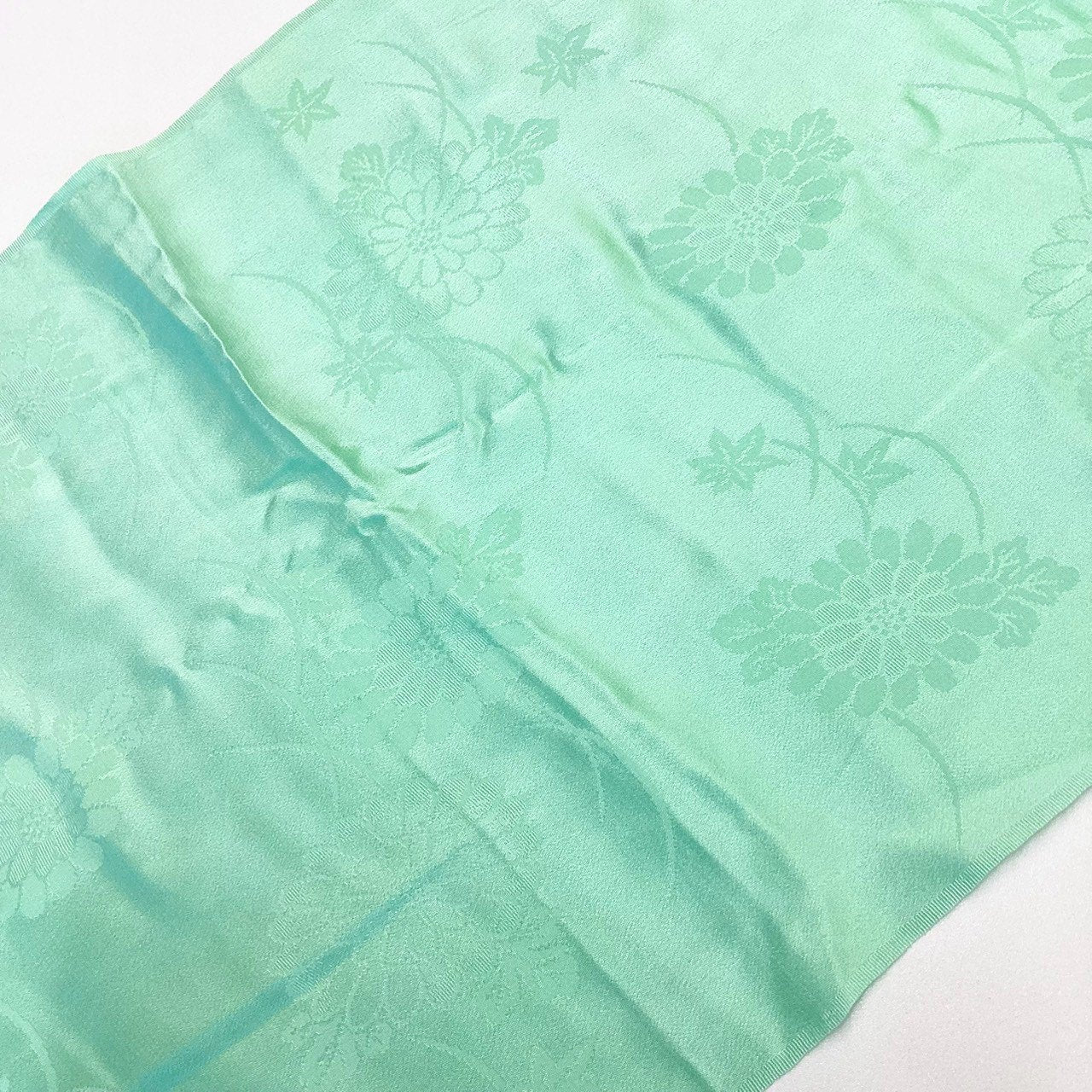 ［9236］帯締め 帯揚げ セット 菊花文様 正絹 着物 帯絞め