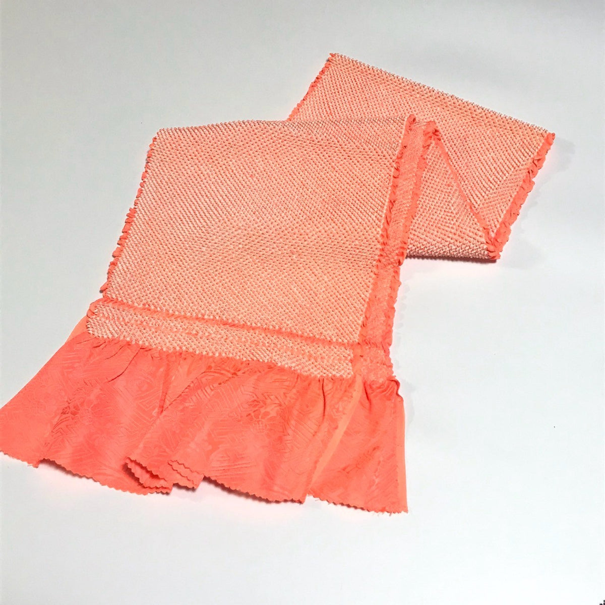 ［9975］帯締め 帯揚げ セット 美品 洒落紐 総絞り 正絹 着物 帯絞め 振袖 成人式