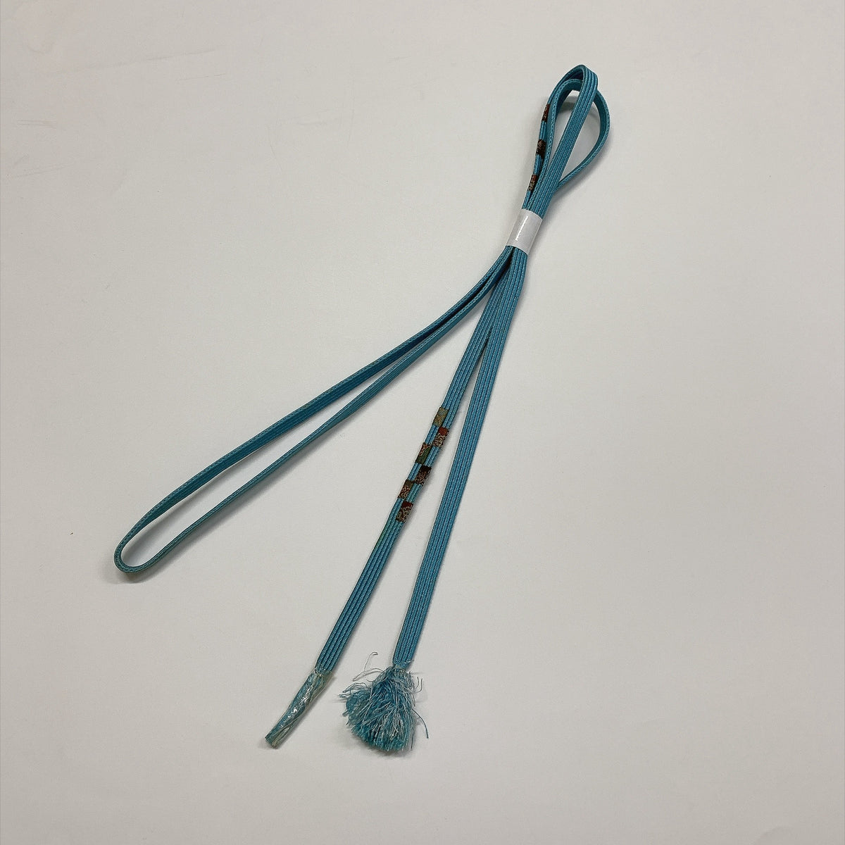 ［9792］帯締め 帯揚げ セット 草花流水文様 正絹 着物 帯絞め