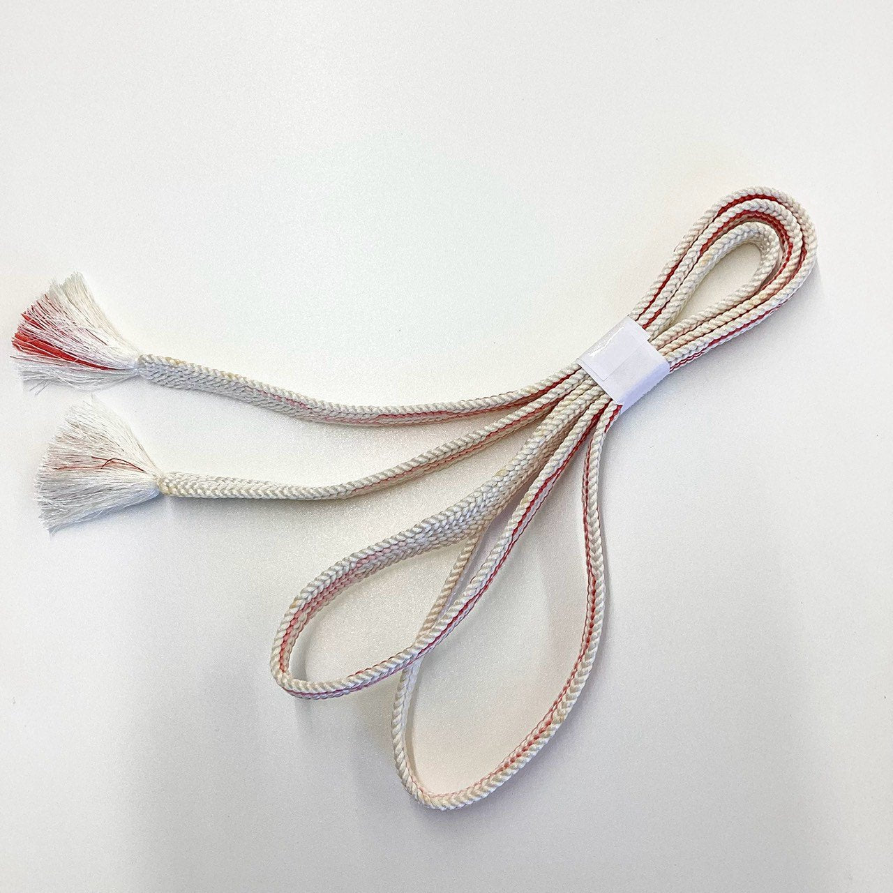［9201］帯締め 帯揚げ セット 草花文様 正絹 着物 帯絞め