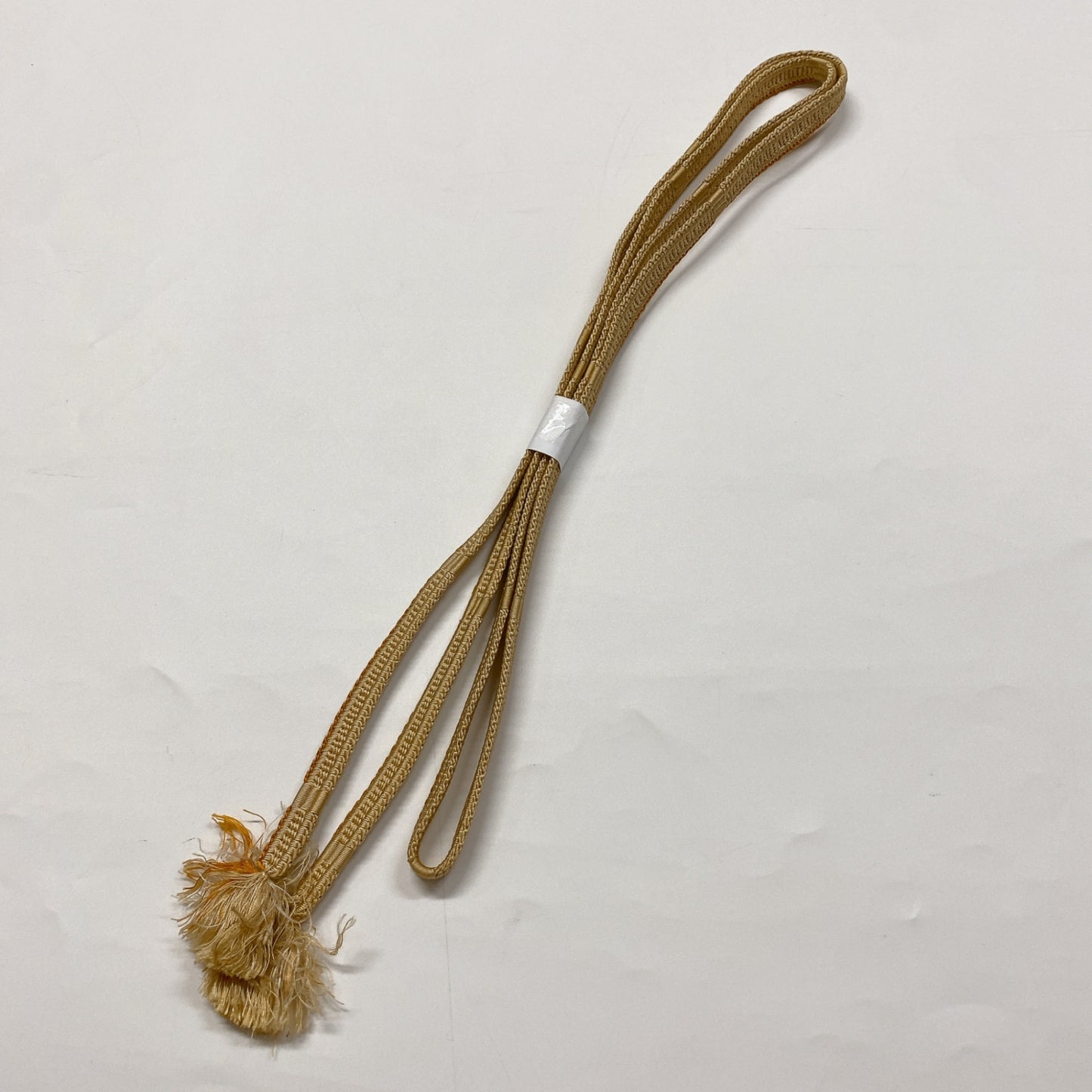 ［8607］帯締め 帯揚げ セット 松花丸文様 金糸 ぼかし 正絹 着物 帯絞め