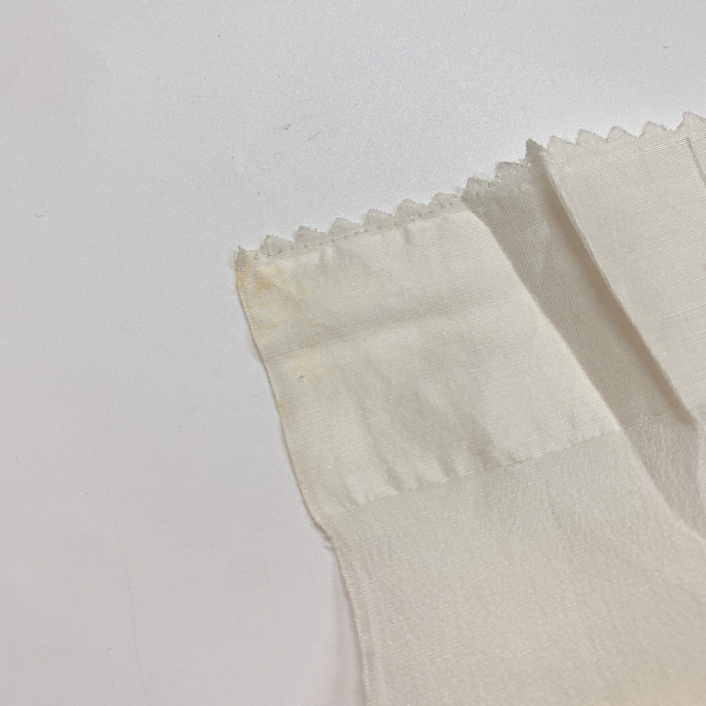 ［8441］帯締め 帯揚げ セット 沙綾形地紋 白 金銀糸 正絹 着物 帯絞め
