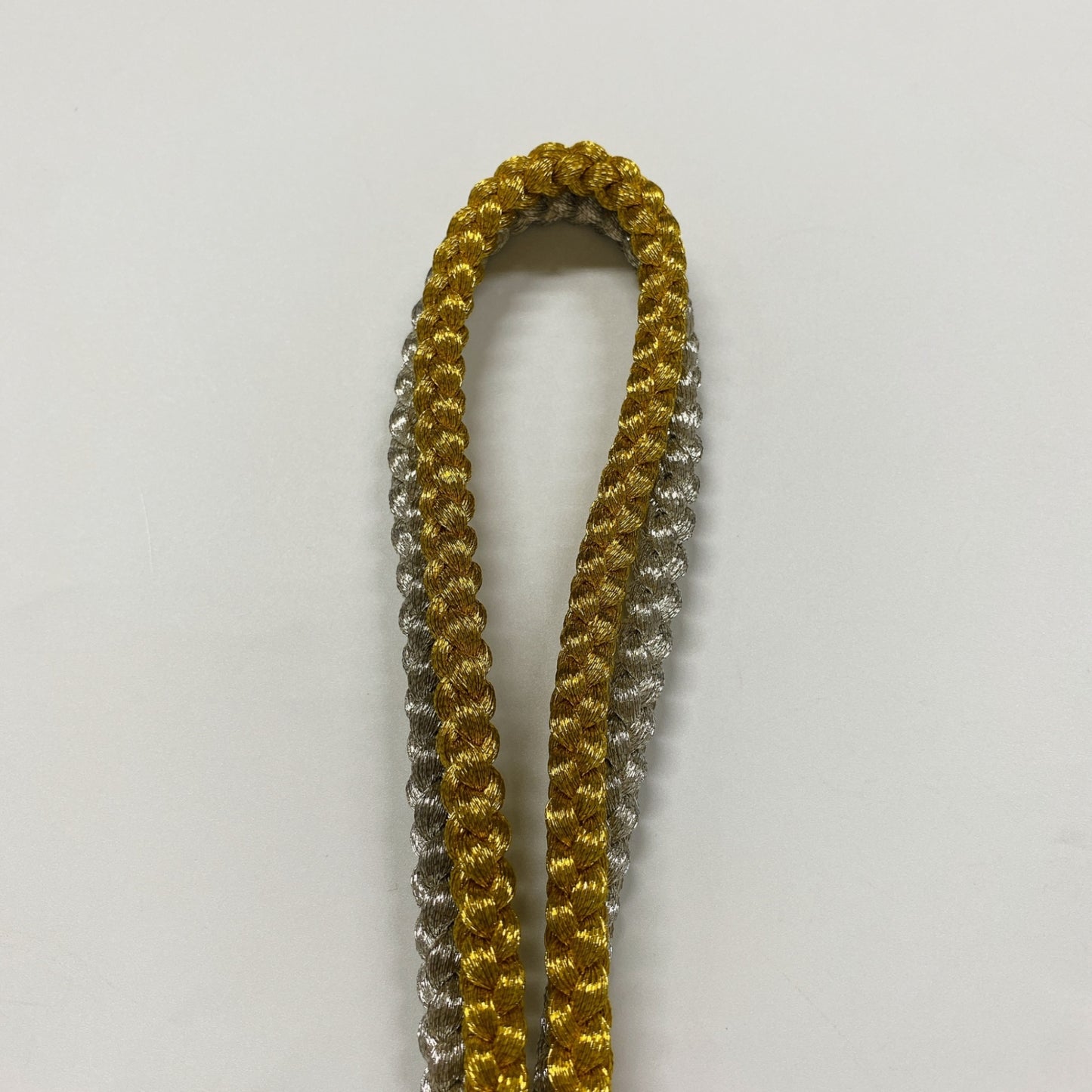 ［8315］帯締め 帯揚げ セット 菊花波文様 金銀糸 正絹 着物 帯絞め
