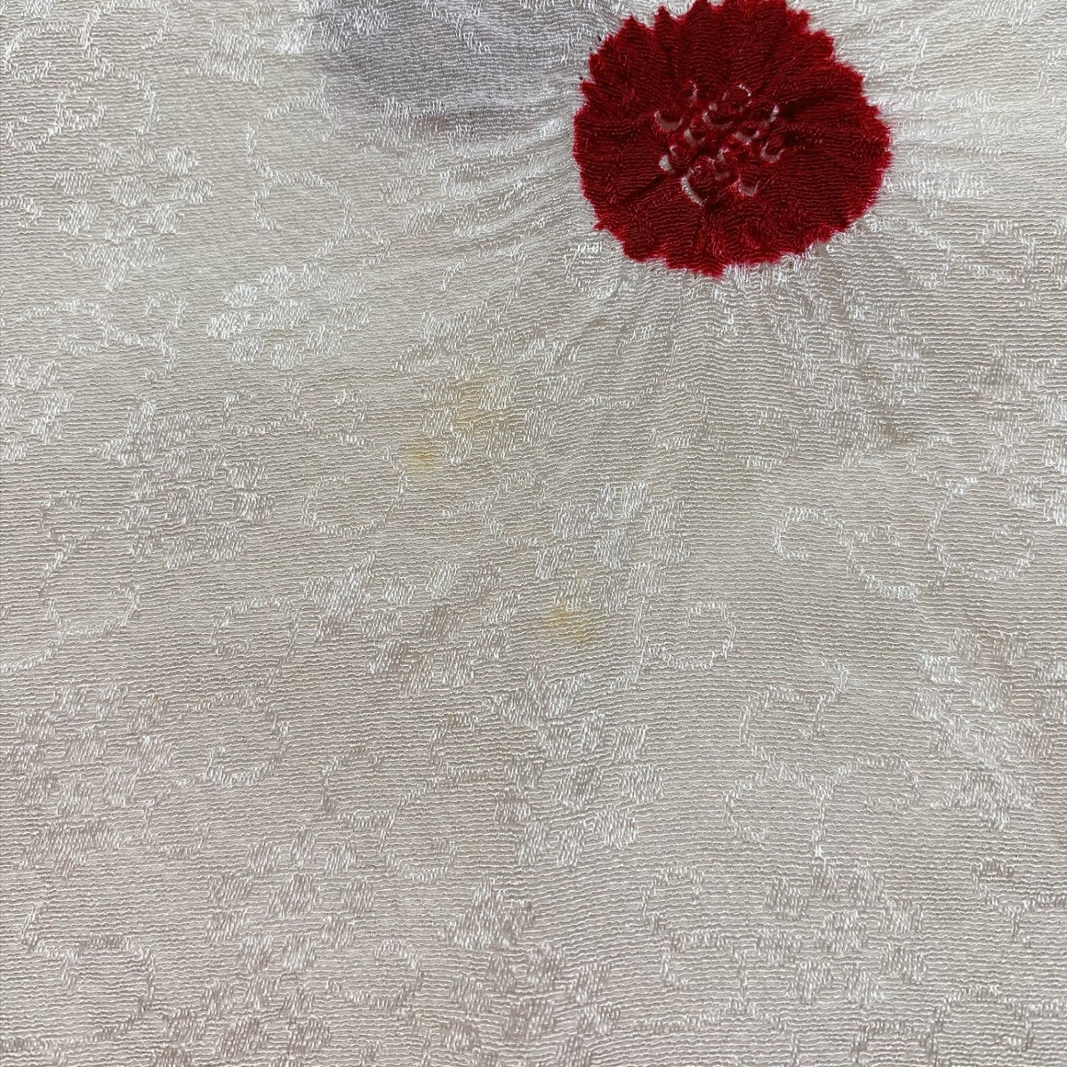 ［9880］帯締め 帯揚げ セット 草花文様 絞り 正絹 着物 帯絞め