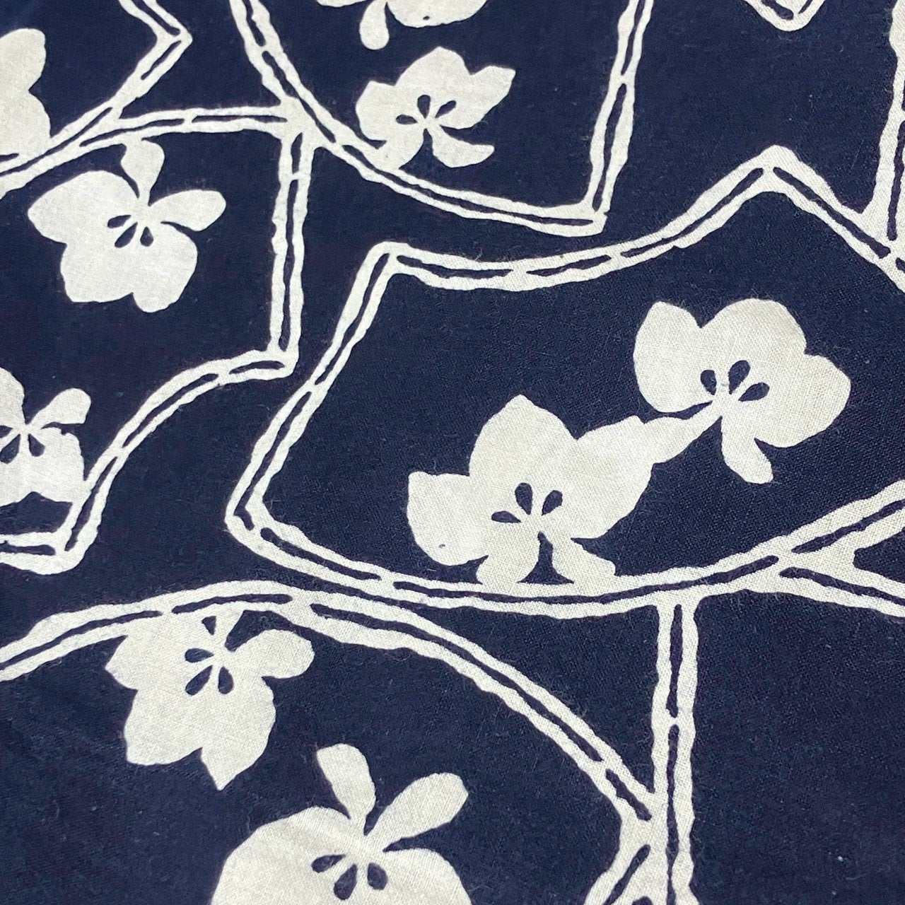 8752# Japanese Yukata Womens Vintage Fabric Cotton Robe Kimono Traditional