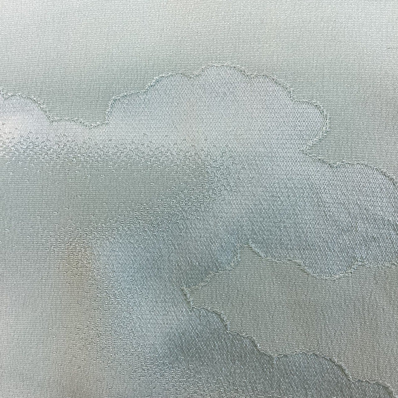 ［8587］帯締め 帯揚げ セット 雲取地紋 正絹 着物 帯絞め