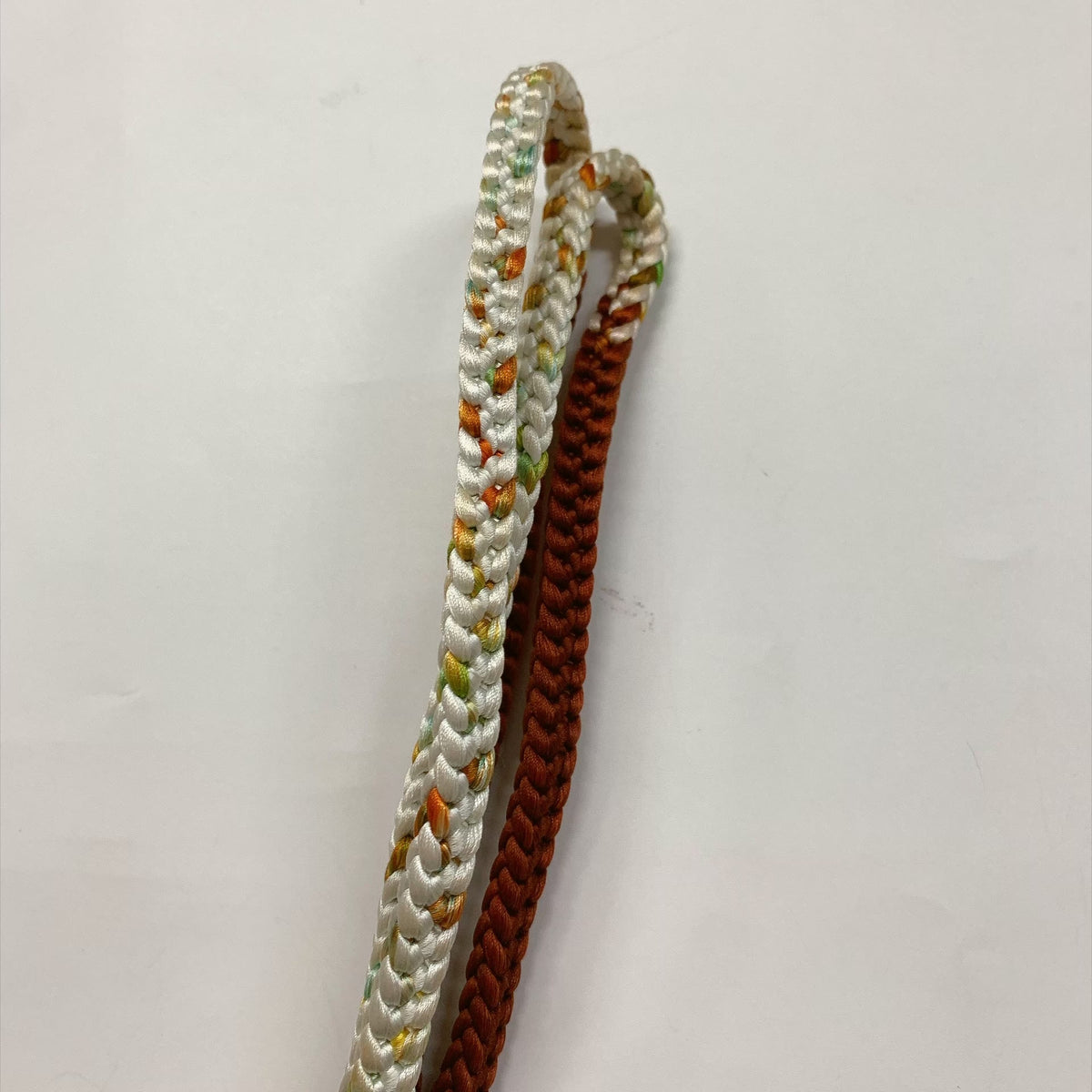 ［9872］帯締め 帯揚げ セット 花籬文様 白 絞り 正絹 着物 帯絞め