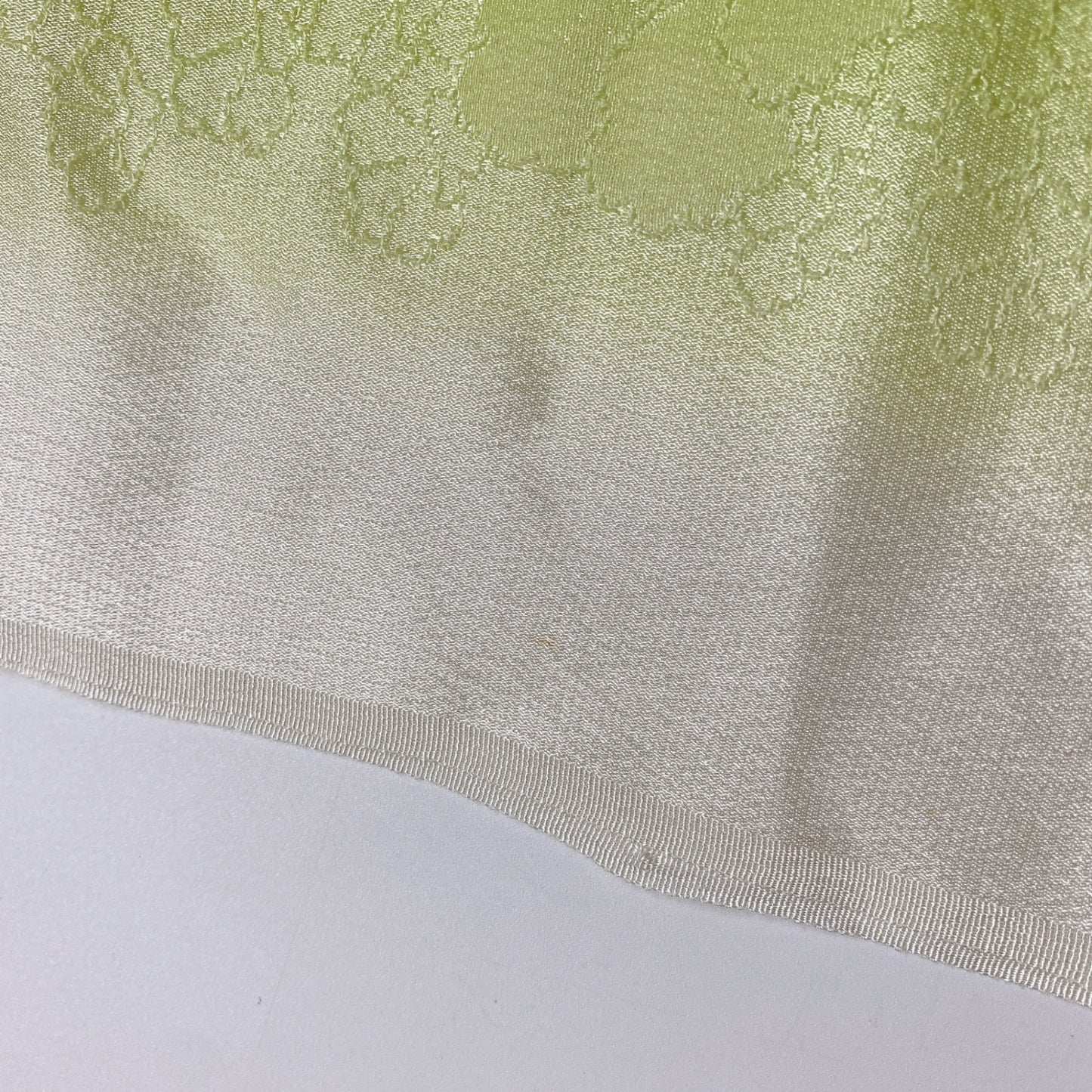 ［8618］帯締め 帯揚げ セット 椿花文様 ぼかし 正絹 着物 帯絞め