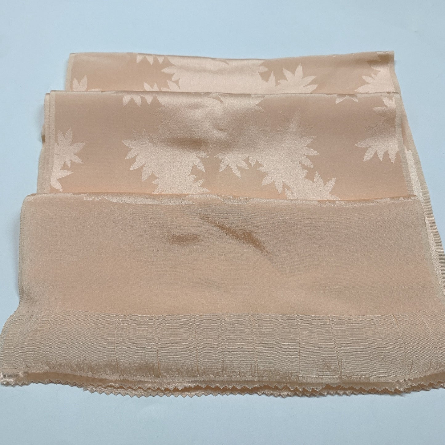 ［9045］帯締め 帯揚げ セット 草花文様 正絹 着物 帯絞め