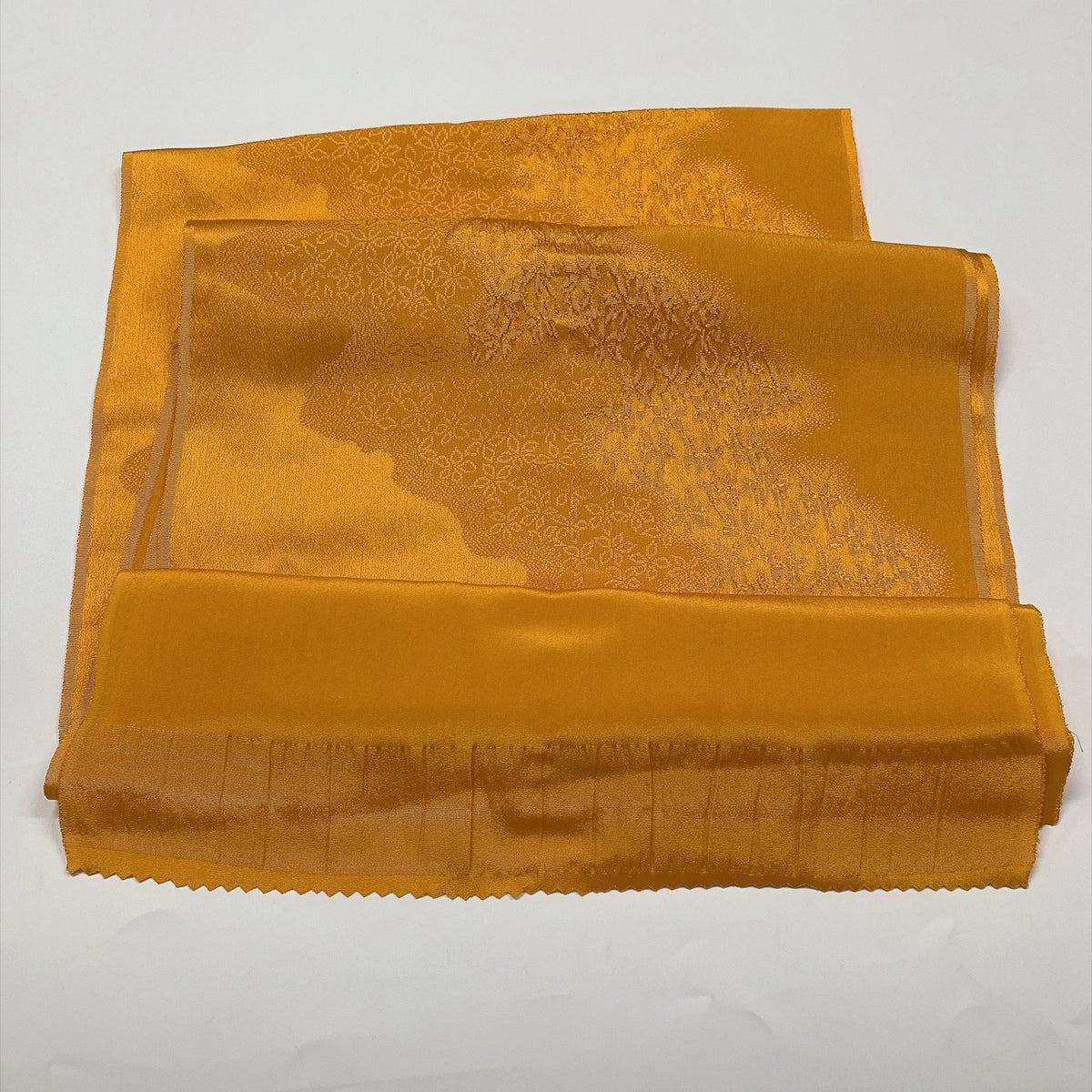 ［9807］帯締め 帯揚げ セット 草花道長文様 正絹 着物 帯絞め