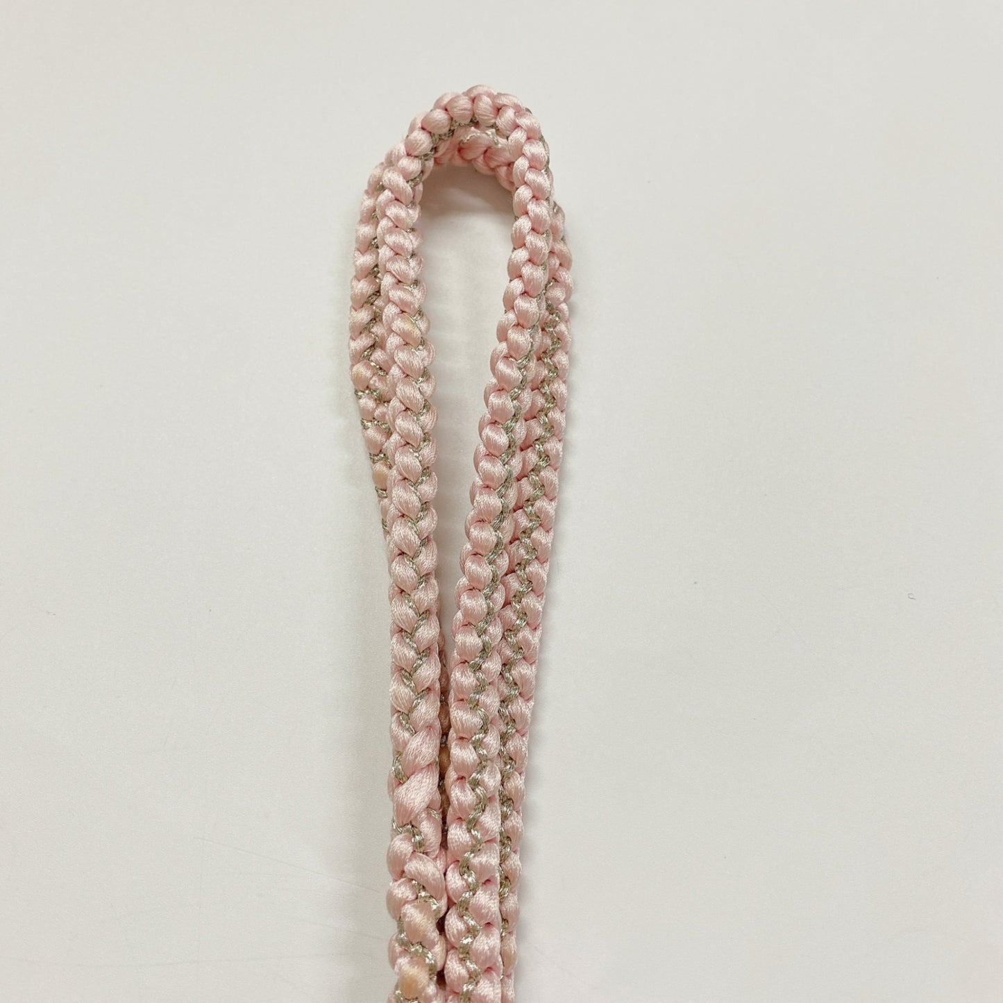 ［8321］帯締め 帯揚げ セット 楓草花文様 銀糸 正絹 着物 帯絞め