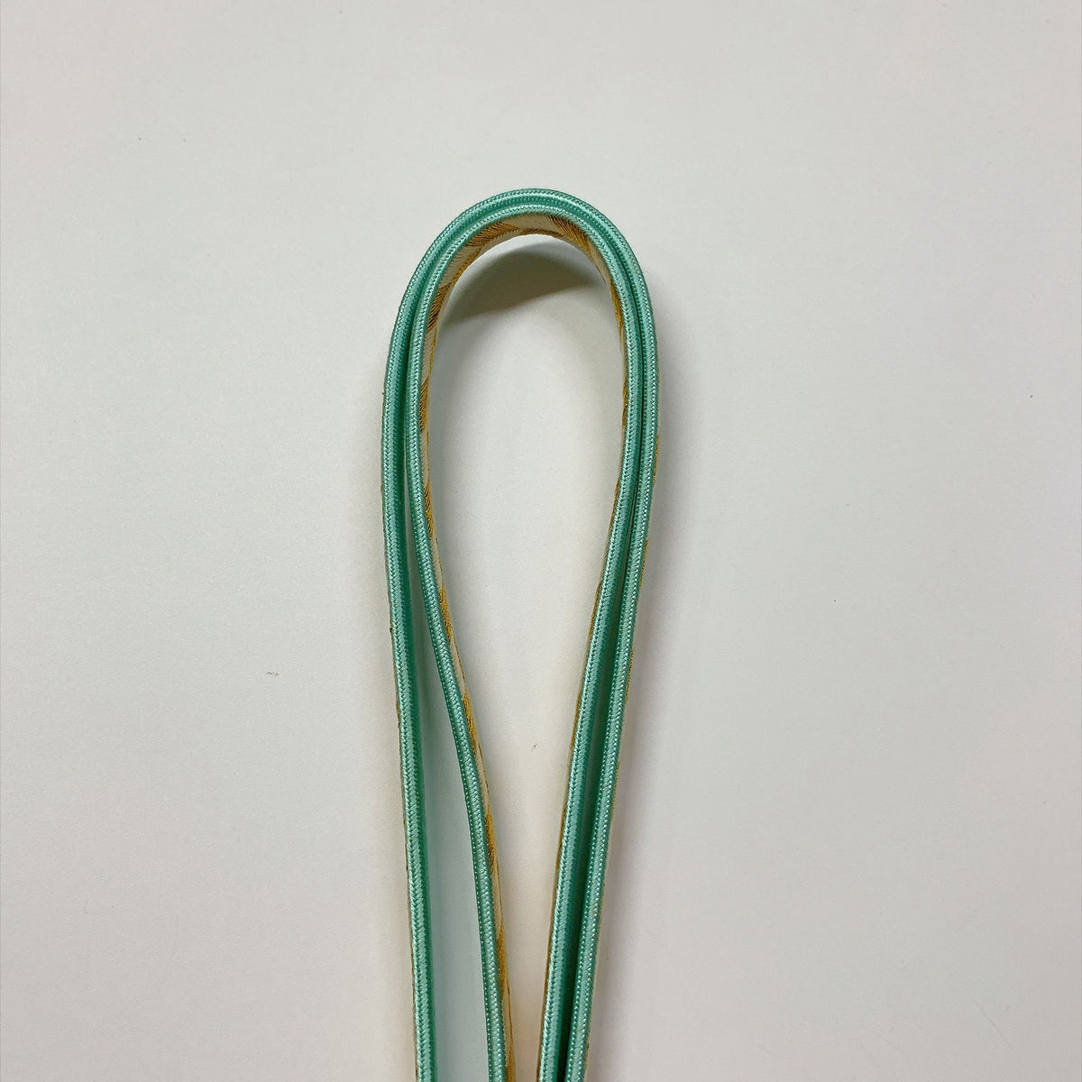 ［9819］帯締め 帯揚げ セット 草花文様 金糸 白 正絹 着物 帯絞め