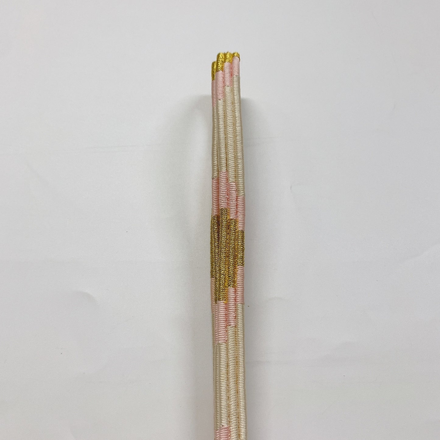 ［8664］帯締め 帯揚げ セット 花散らし ぼかし 金糸 正絹 着物 帯絞め