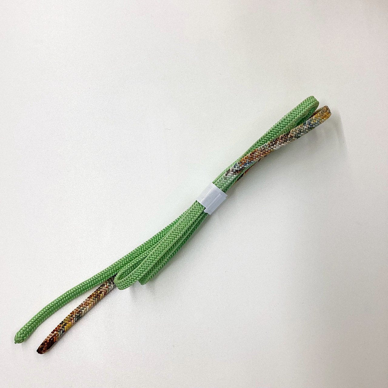 ［8293］帯締め 帯揚げ セット 枝花文様 金彩 ぼかし 正絹 着物 帯絞め