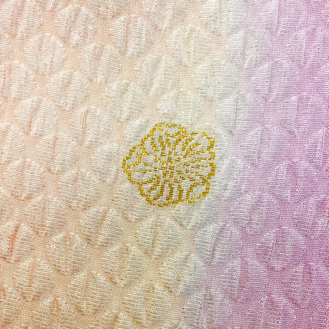 ［8231］帯締め 帯揚げ セット 丹後ちりめん 金銀糸 ぼかし 正絹 着物 帯絞め