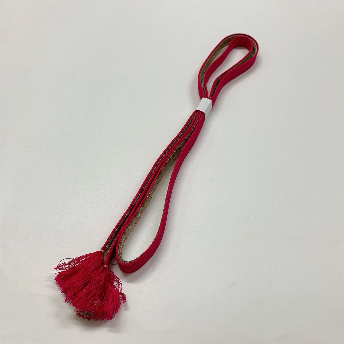 ［9774］帯締め 帯揚げ セット 縮緬 金糸 正絹 着物 帯絞め