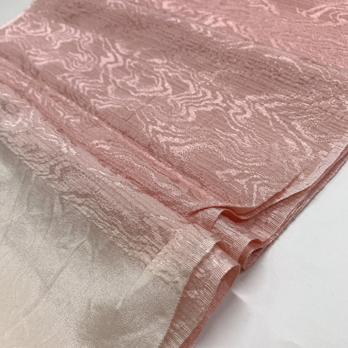 9015# Japanese Kimono Accessory Vintage Obiage and Obijime 2-piece Set Silk