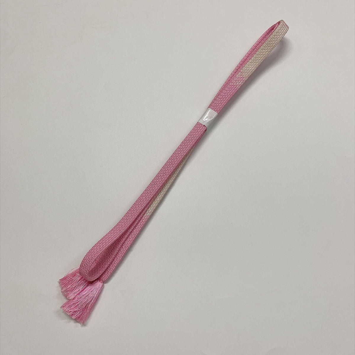 ［9791］帯締め 帯揚げ セット 霞地紋 正絹 着物 帯絞め