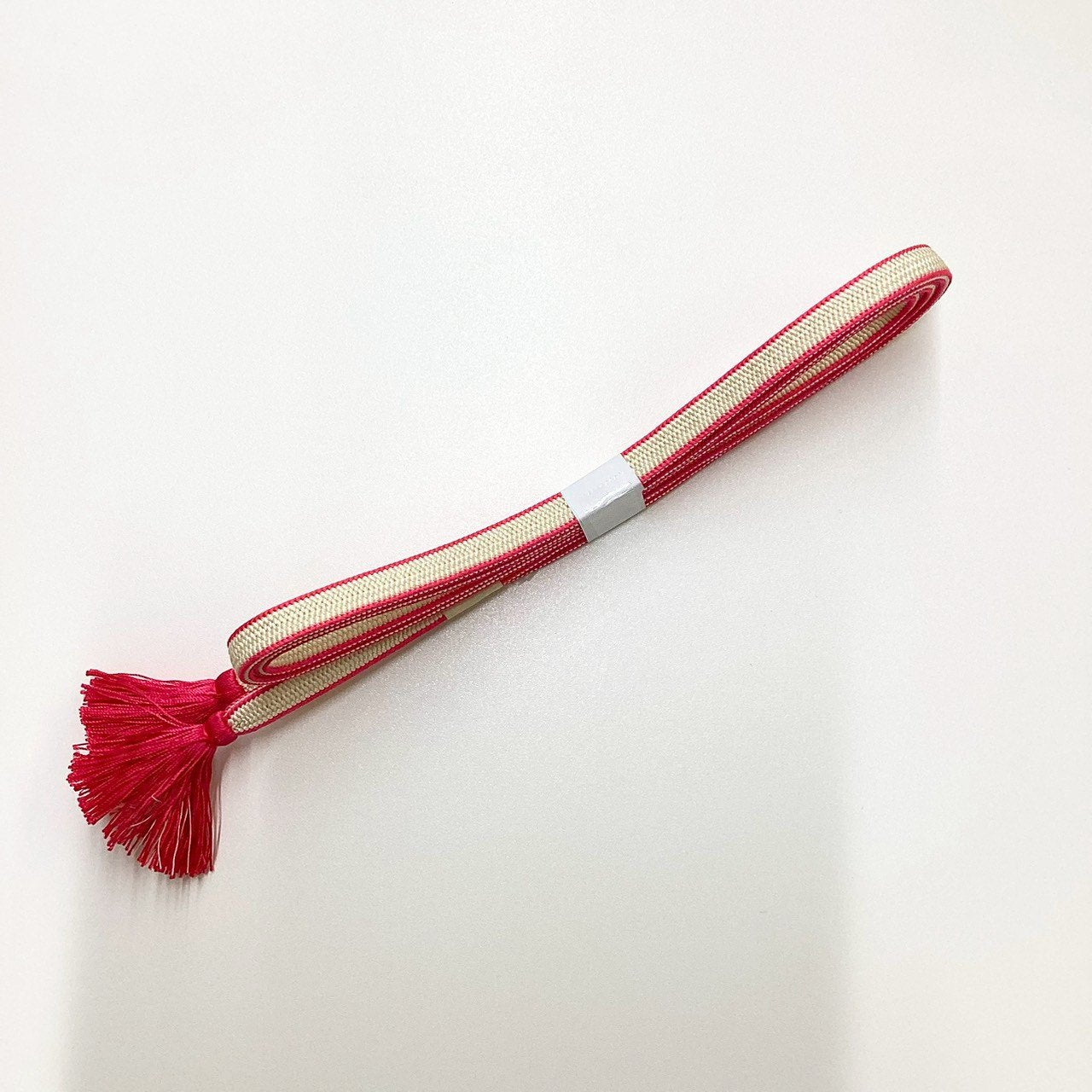 ［8528］帯締め 帯揚げ セット 道長文様 ぼかし 縮緬 正絹 着物 帯絞め