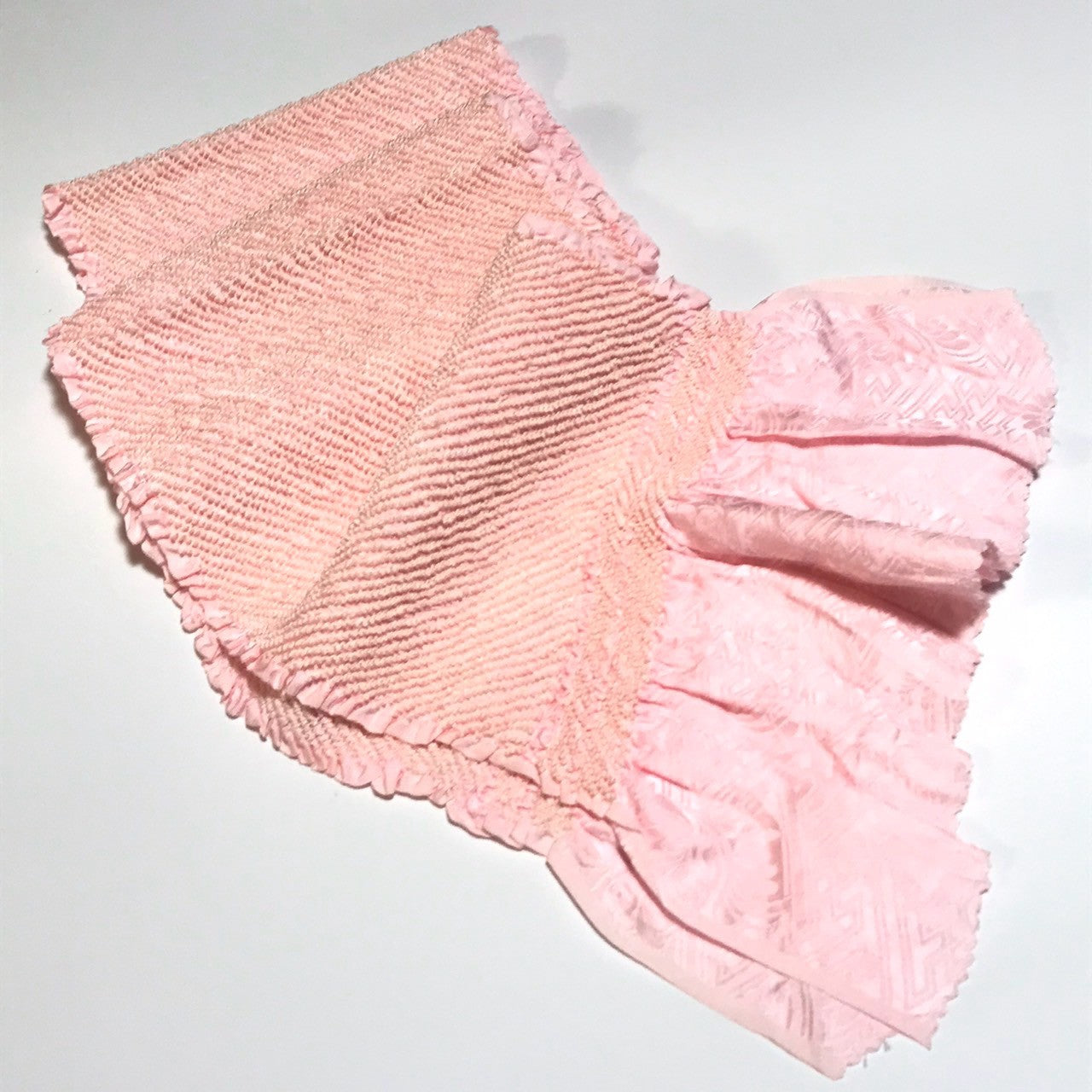 ［9948］帯締め 帯揚げ セット 美品 金糸 総絞り 正絹 着物 帯絞め 成人式 振袖