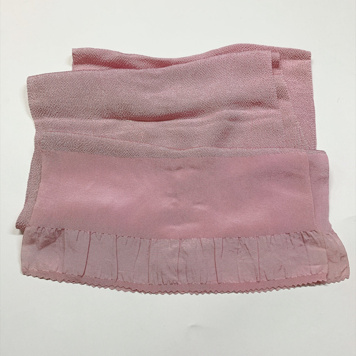 ［9818］帯締め 帯揚げ セット 縮緬 銀糸 正絹 着物 帯絞め