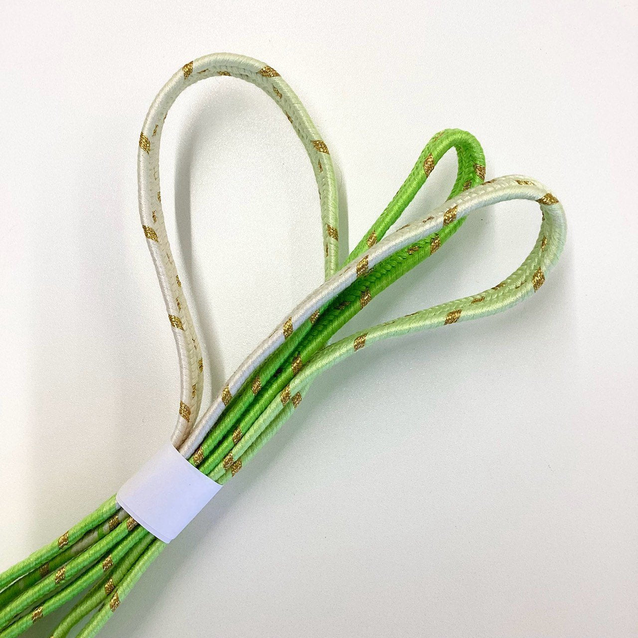 ［9180］帯締め 帯揚げ セット 縮緬 金銀彩 正絹 着物 帯絞め