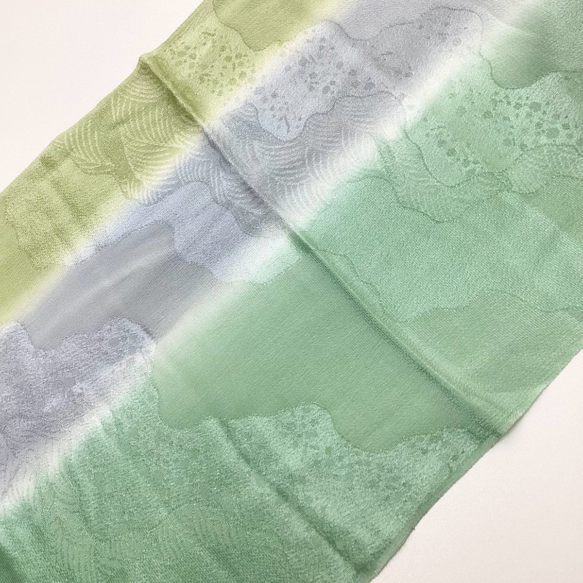 9256# Japanese Kimono Accessory Vintage Obiage and Obijime 2-piece Set Silk